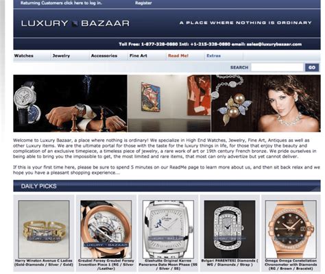 roman scharf|About Luxury Bazaar: Luxury Watches and Jewelry Online